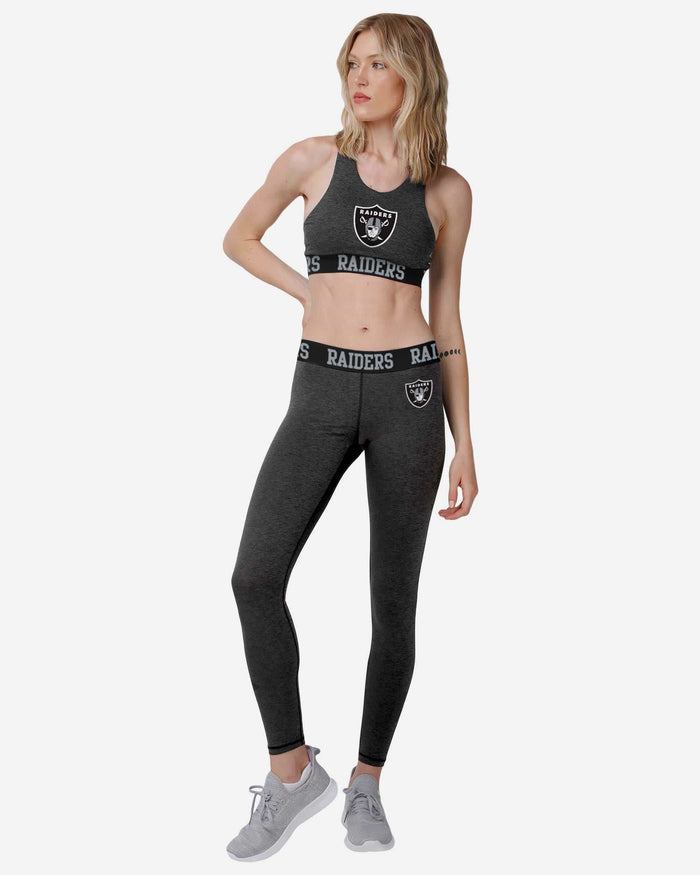 Las Vegas Raiders Womens Team Color Static Legging FOCO - FOCO.com