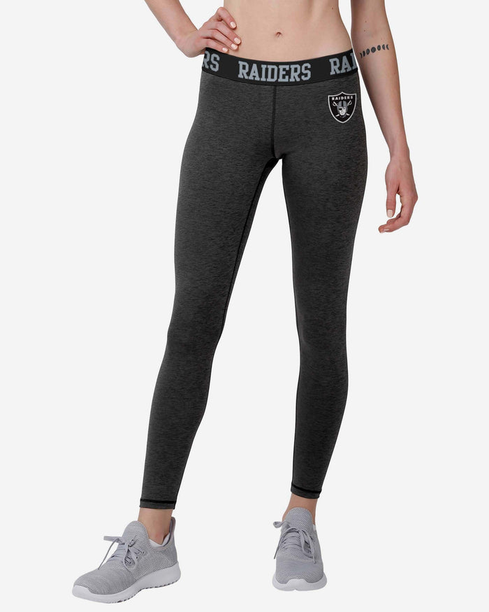 Las Vegas Raiders Womens Team Color Static Legging FOCO S - FOCO.com