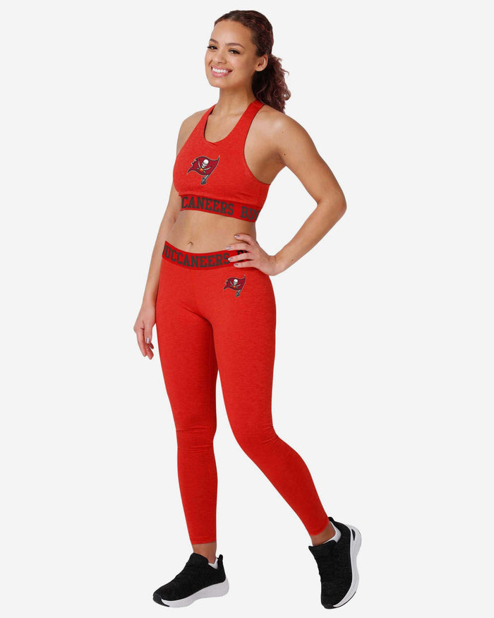 Tampa Bay Buccaneers Womens Team Color Static Legging FOCO - FOCO.com