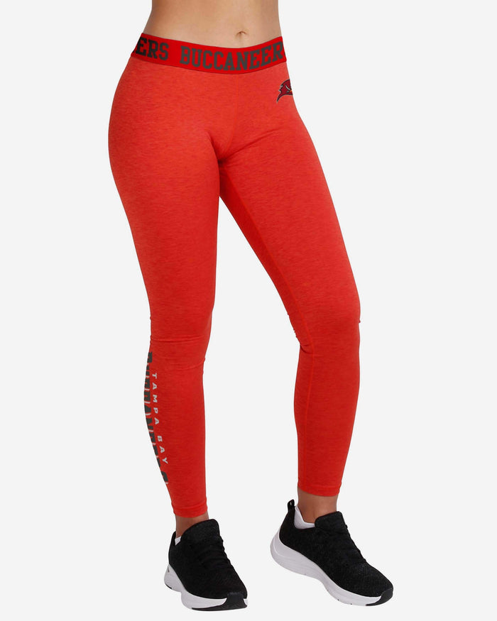 Tampa Bay Buccaneers Womens Team Color Static Legging FOCO S - FOCO.com