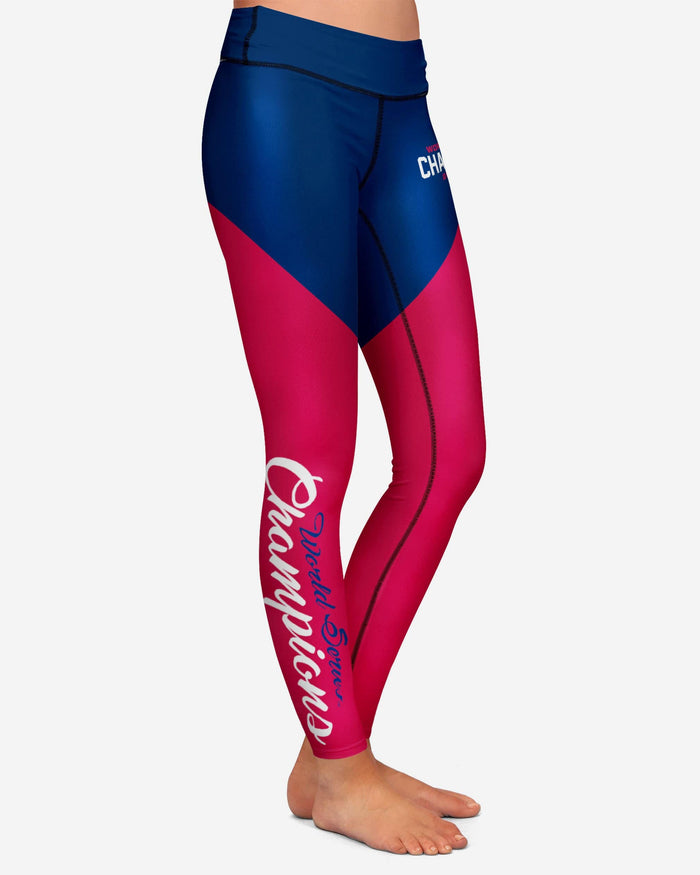 Atlanta Braves 2021 World Series Champions Womens Legging FOCO S - FOCO.com