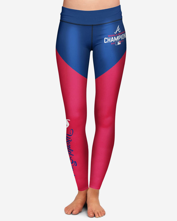 Atlanta Braves 2021 World Series Champions Womens Legging FOCO - FOCO.com