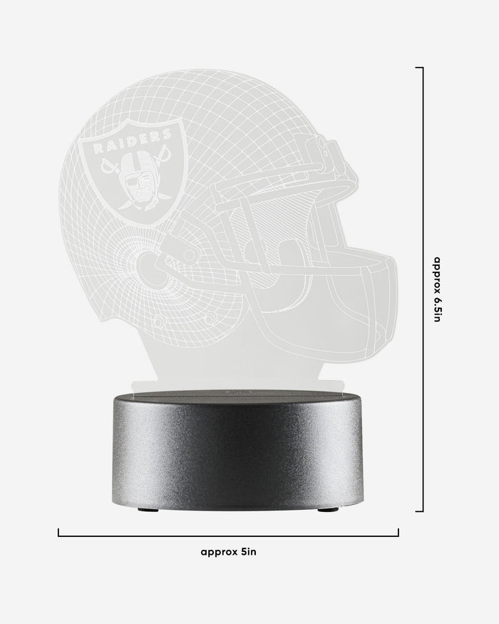 Las Vegas Raiders Helmet Desk Light FOCO - FOCO.com