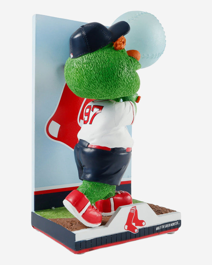 Wally The Green Monster Boston Red Sox Mascot Action Pose Light Up Ball Bobblehead FOCO - FOCO.com