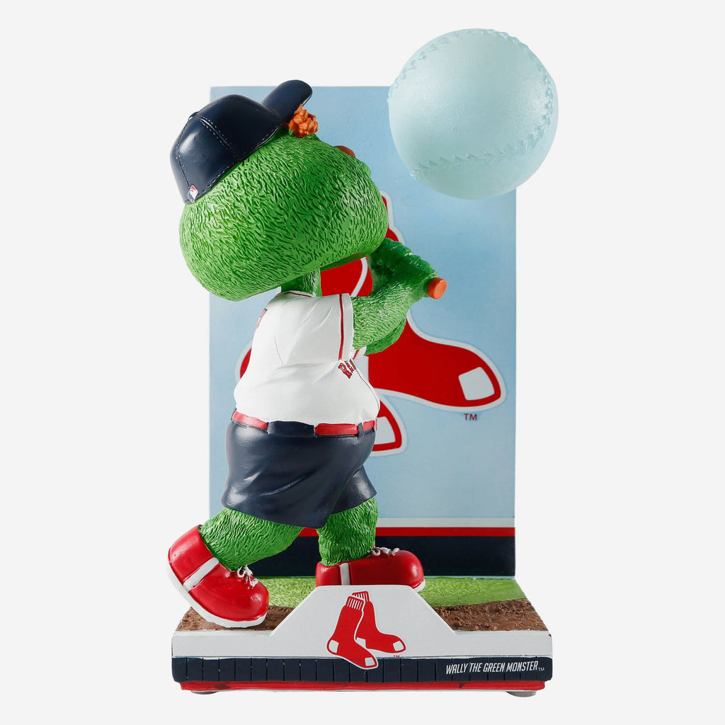 Wally The Green Monster Boston Red Sox Mascot Action Pose Light Up Ball Bobblehead FOCO - FOCO.com