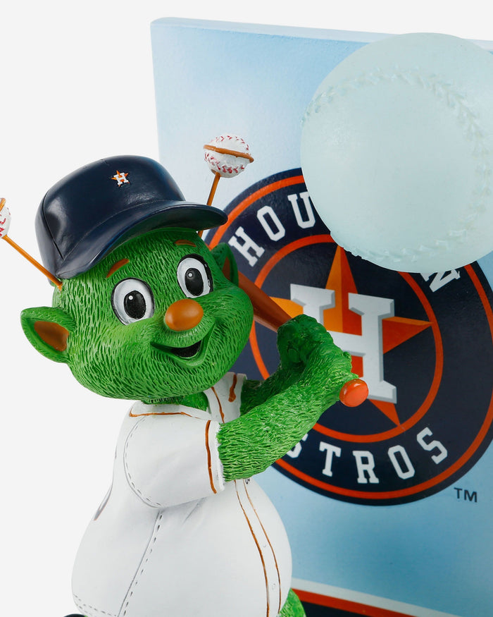 Orbit Houston Astros Mascot Action Pose Light Up Ball Bobblehead FOCO - FOCO.com