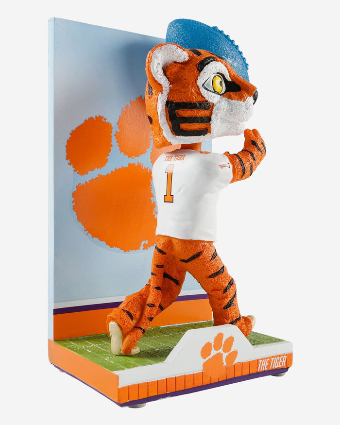 The Tiger Clemson Tigers Mascot Action Pose Light Up Ball Bobblehead FOCO - FOCO.com