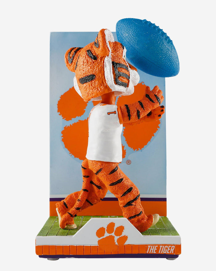 The Tiger Clemson Tigers Mascot Action Pose Light Up Ball Bobblehead FOCO - FOCO.com