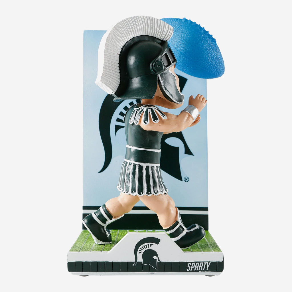 Sparty Michigan State Spartans Mascot Action Pose Light Up Ball Bobblehead FOCO - FOCO.com