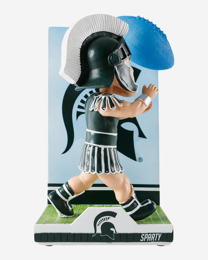 Sparty Michigan State Spartans Mascot Action Pose Light Up Ball Bobblehead FOCO - FOCO.com