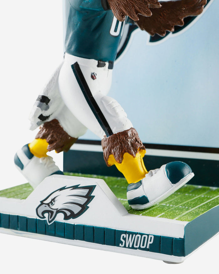 Swoop Philadelphia Eagles Mascot Action Pose Light Up Ball Bobblehead FOCO - FOCO.com