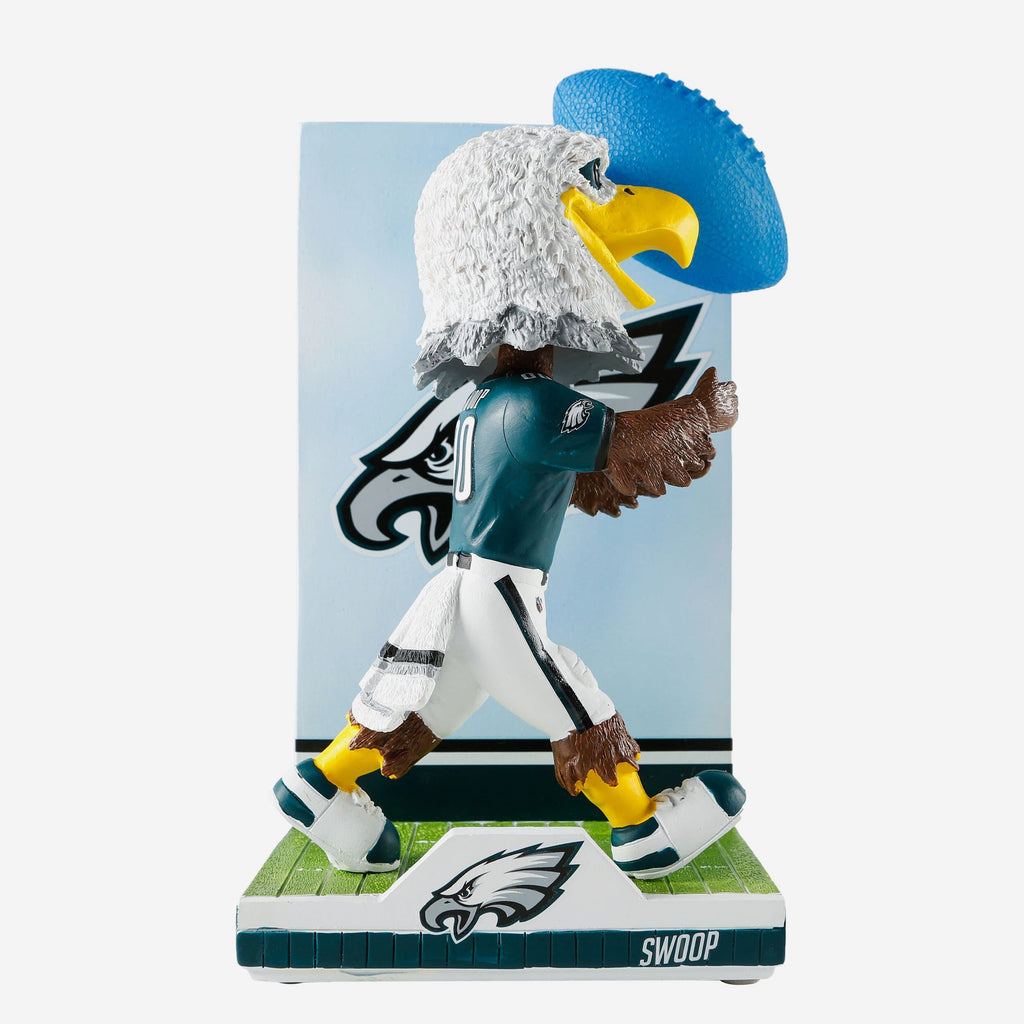 Swoop Philadelphia Eagles Mascot Action Pose Light Up Ball Bobblehead FOCO - FOCO.com