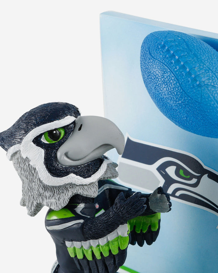 Blitz Seattle Seahawks Mascot Action Pose Light Up Ball Bobblehead FOCO - FOCO.com