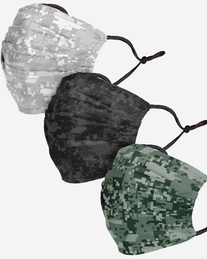 Digital Camo Adjustable 3 Pack Face Cover FOCO - FOCO.com