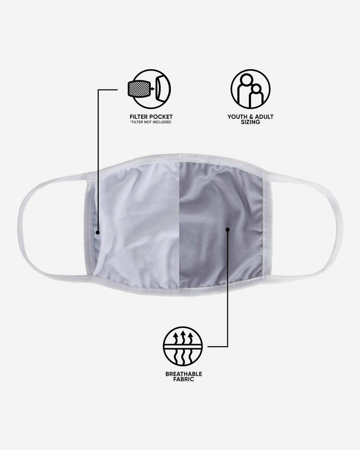 Clemson Tigers Clutch 2 Pack Face Cover FOCO - FOCO.com