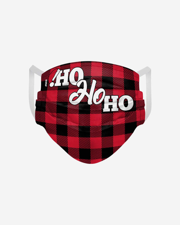 Ho Ho Ho Santa Hat Pleated Face Cover FOCO - FOCO.com