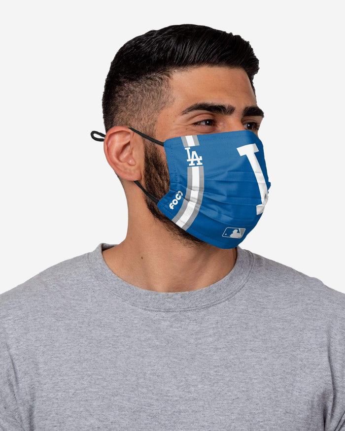 Los Angeles Dodgers On-Field Adjustable Blue Face Cover FOCO - FOCO.com