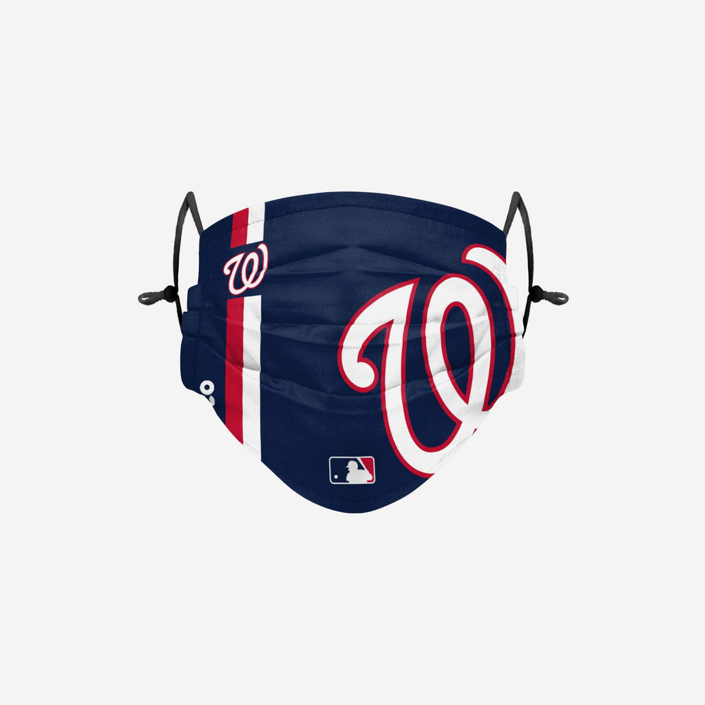 Washington Nationals On-Field Adjustable Blue Face Cover FOCO - FOCO.com