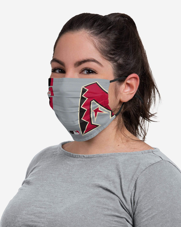 Arizona Diamondbacks On-Field Adjustable Gray Face Cover FOCO - FOCO.com