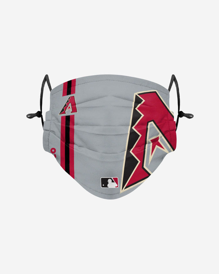 Arizona Diamondbacks On-Field Adjustable Gray Face Cover FOCO - FOCO.com