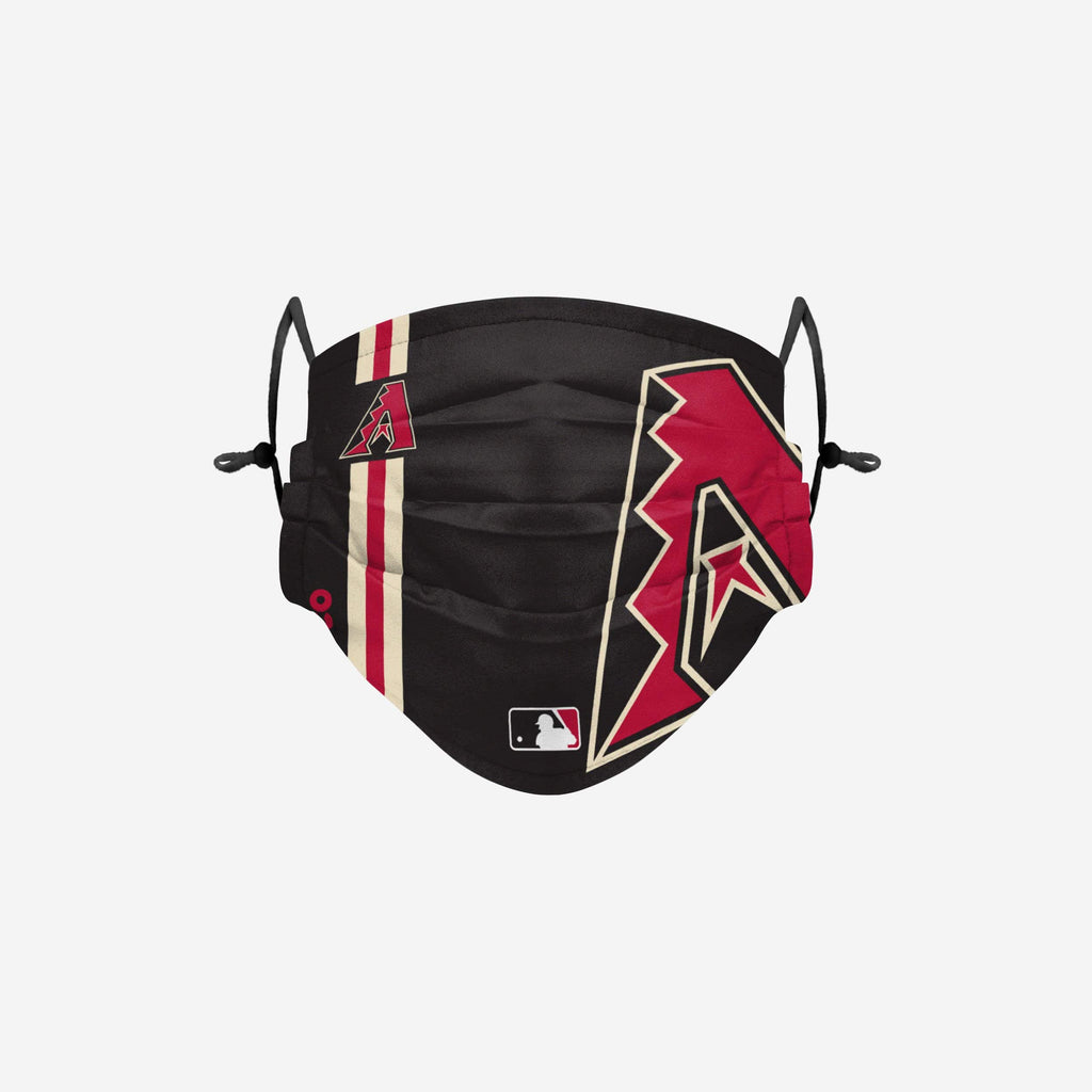 Arizona Diamondbacks On-Field Adjustable Black Face Cover FOCO - FOCO.com