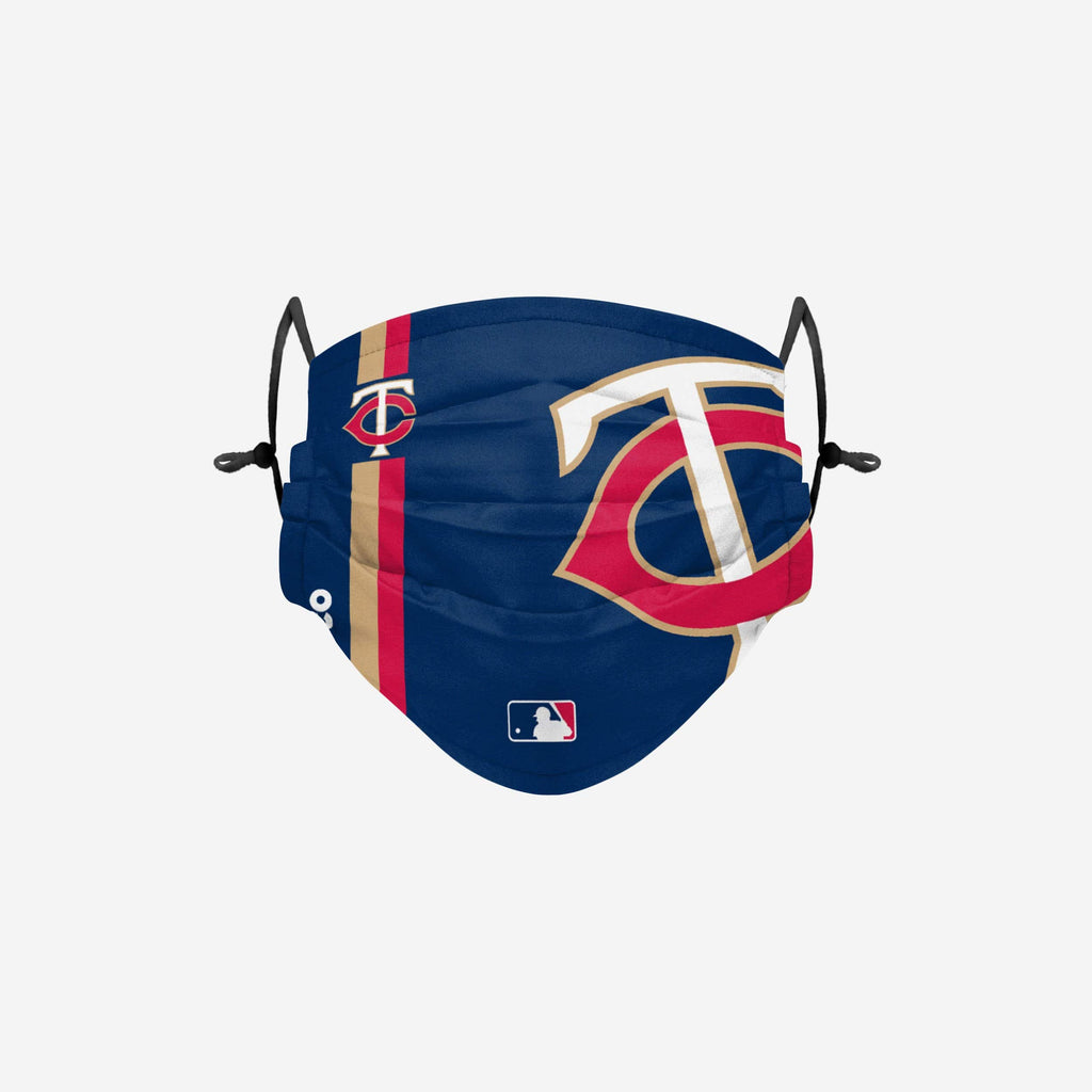 Minnesota Twins On-Field Adjustable Navy Face Cover FOCO - FOCO.com