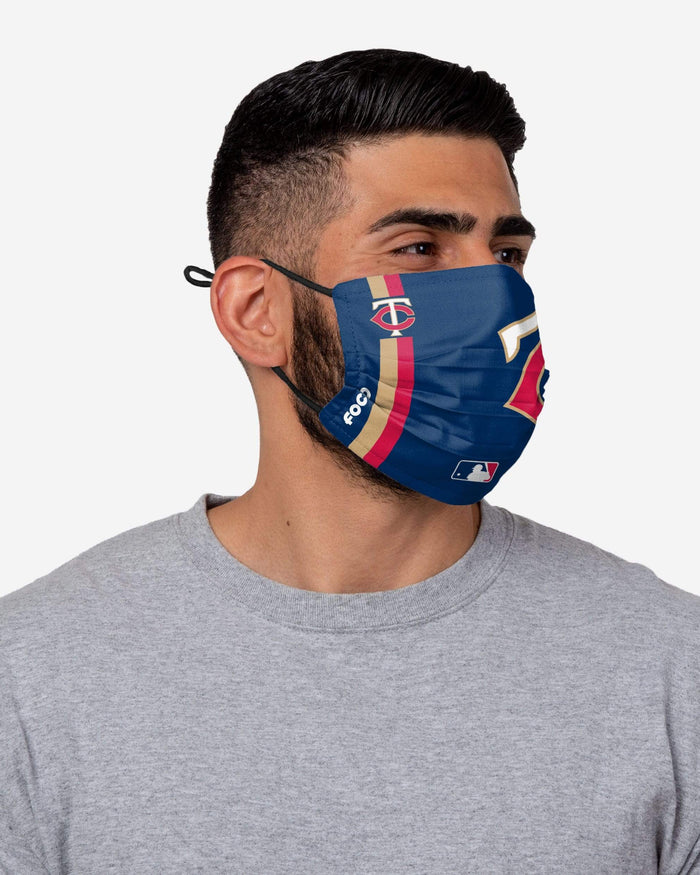 Minnesota Twins On-Field Adjustable Navy Face Cover FOCO - FOCO.com