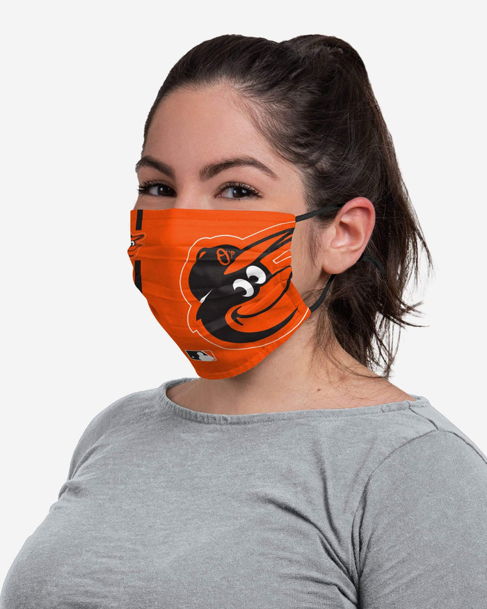 Baltimore Orioles On-Field Adjustable Orange Face Cover FOCO - FOCO.com