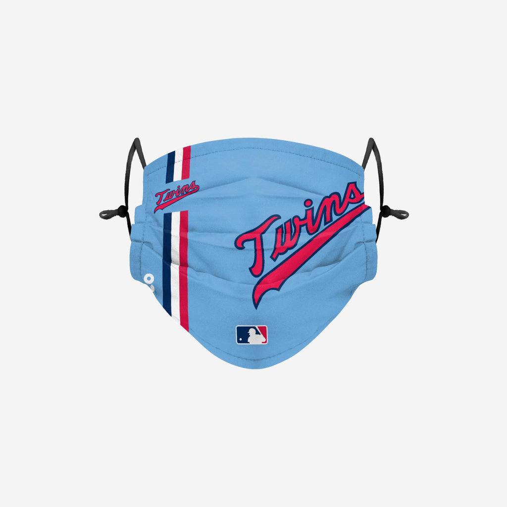 Minnesota Twins On-Field Adjustable Powder Blue Face Cover FOCO - FOCO.com