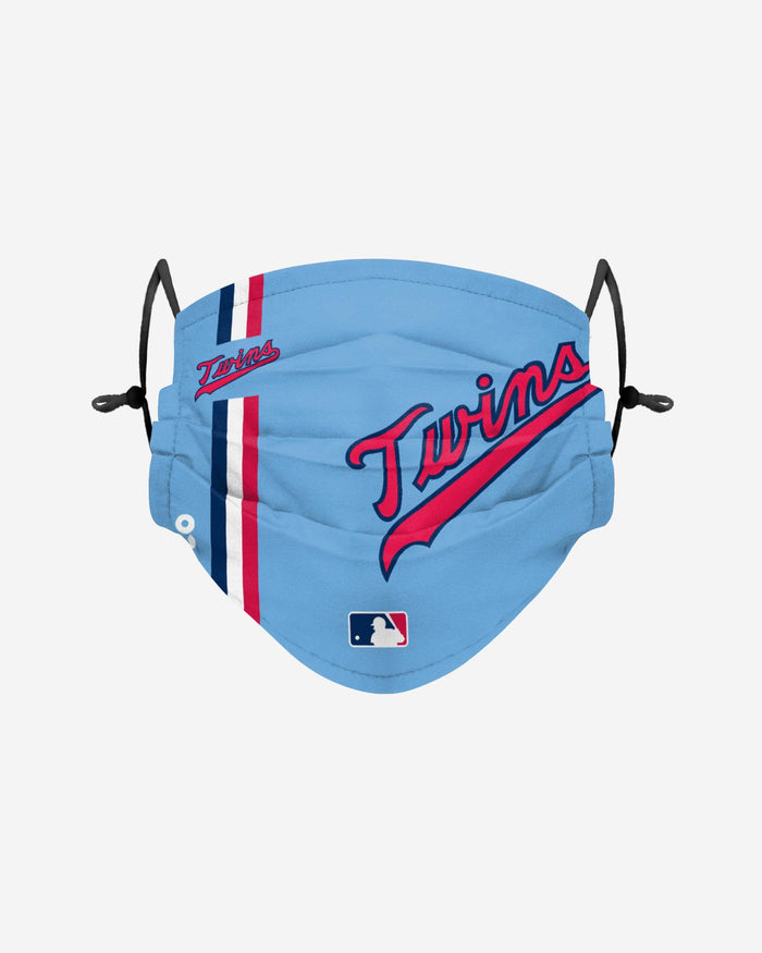 Minnesota Twins On-Field Adjustable Powder Blue Face Cover FOCO - FOCO.com