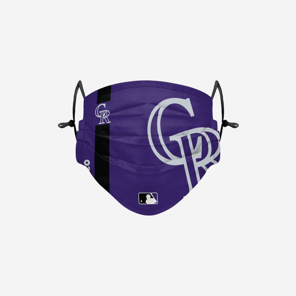 Colorado Rockies On-Field Adjustable Purple Face Cover FOCO - FOCO.com