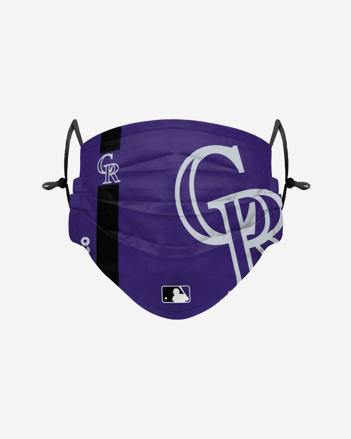 Colorado Rockies On-Field Adjustable Purple Face Cover FOCO - FOCO.com