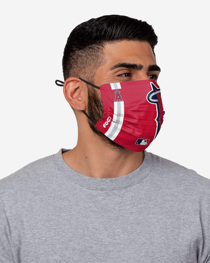 Los Angeles Angels On-Field Adjustable Red Face Cover FOCO - FOCO.com