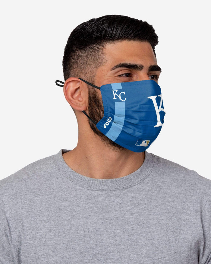 Kansas City Royals On-Field Adjustable Royal Face Cover FOCO - FOCO.com