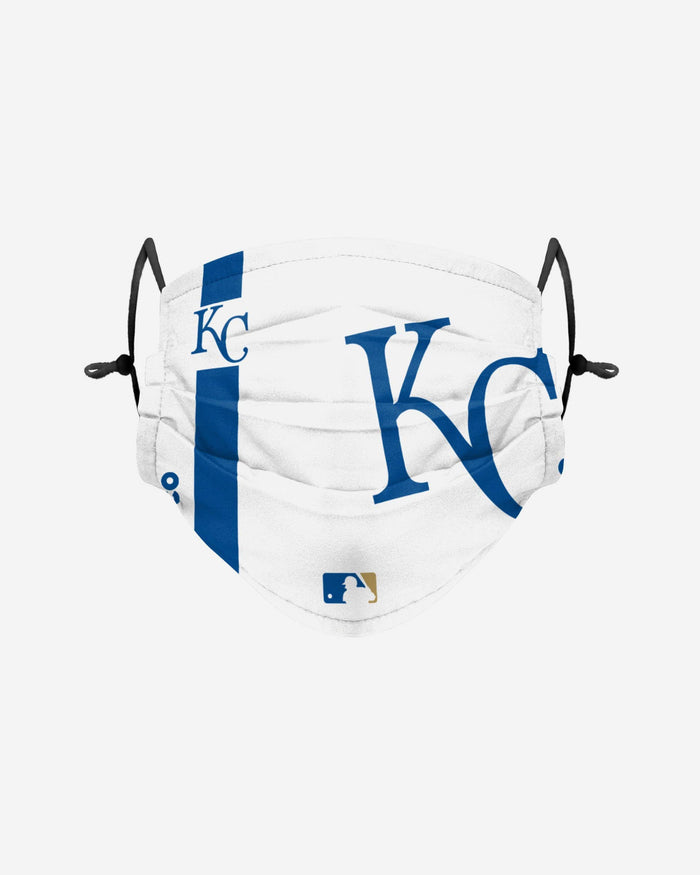 Kansas City Royals On-Field Adjustable White Face Cover FOCO - FOCO.com