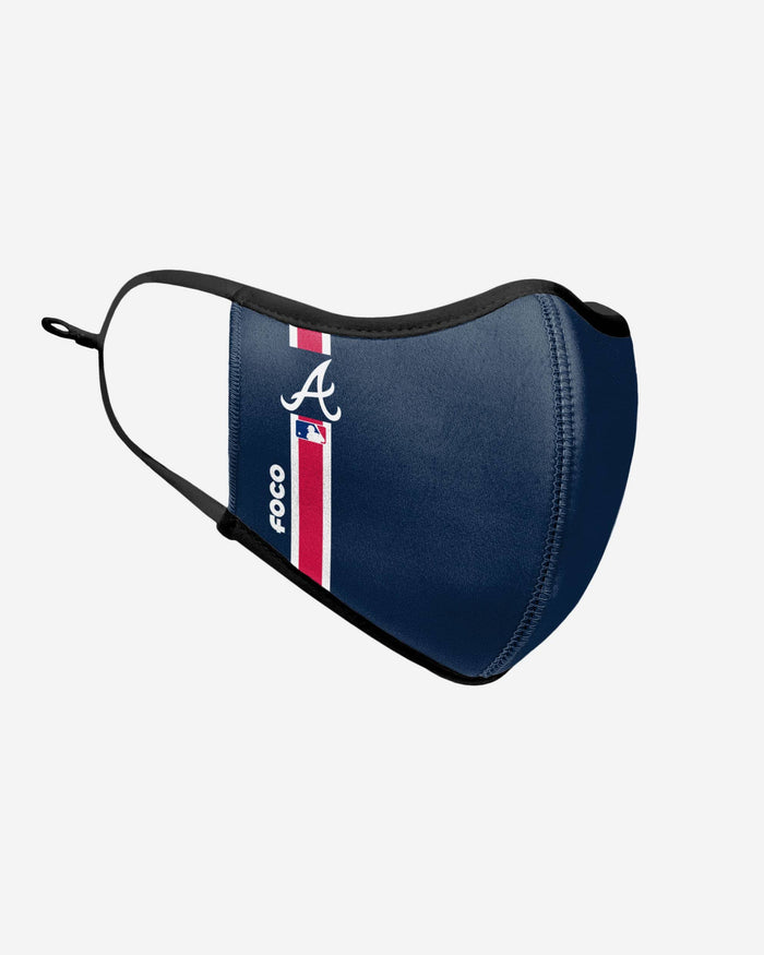 Atlanta Braves On-Field Adjustable Blue Sport Face Cover FOCO - FOCO.com