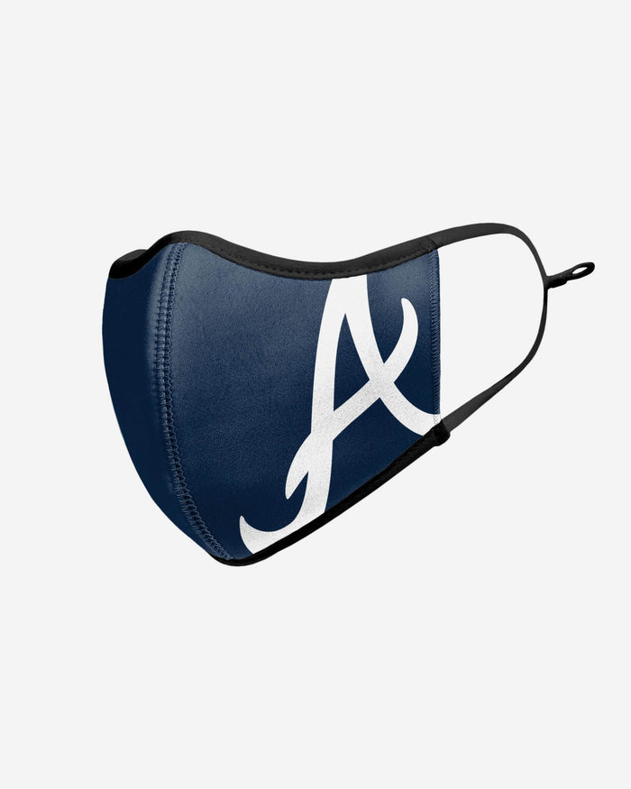 Atlanta Braves On-Field Adjustable Blue Sport Face Cover FOCO - FOCO.com