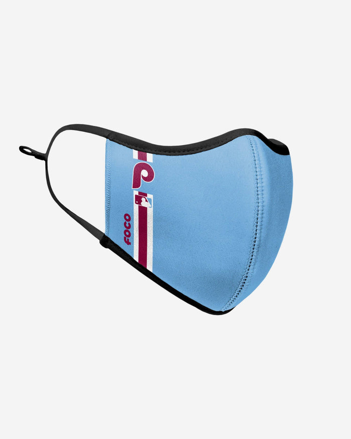 Philadelphia Phillies On-Field Adjustable Baby Blue Sport Face Cover FOCO - FOCO.com