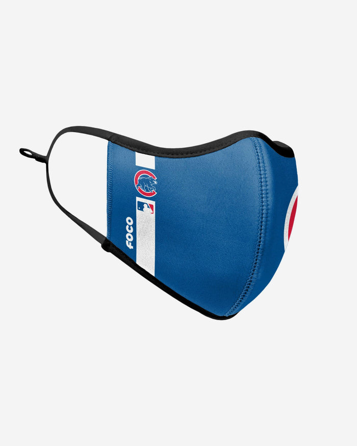 Chicago Cubs On-Field Adjustable Blue Sport Face Cover FOCO - FOCO.com