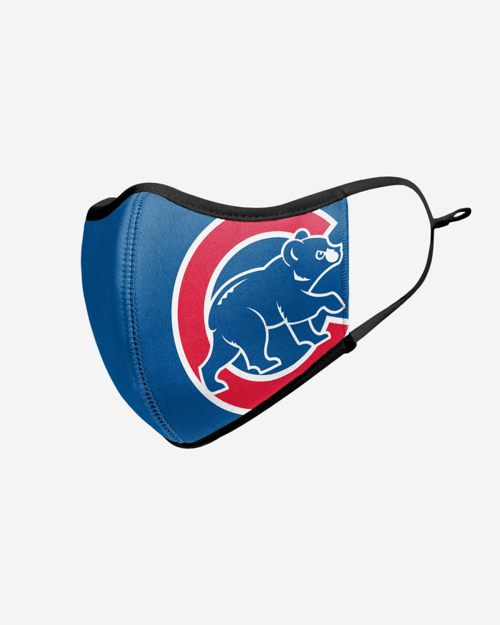 Chicago Cubs On-Field Adjustable Blue Sport Face Cover FOCO - FOCO.com