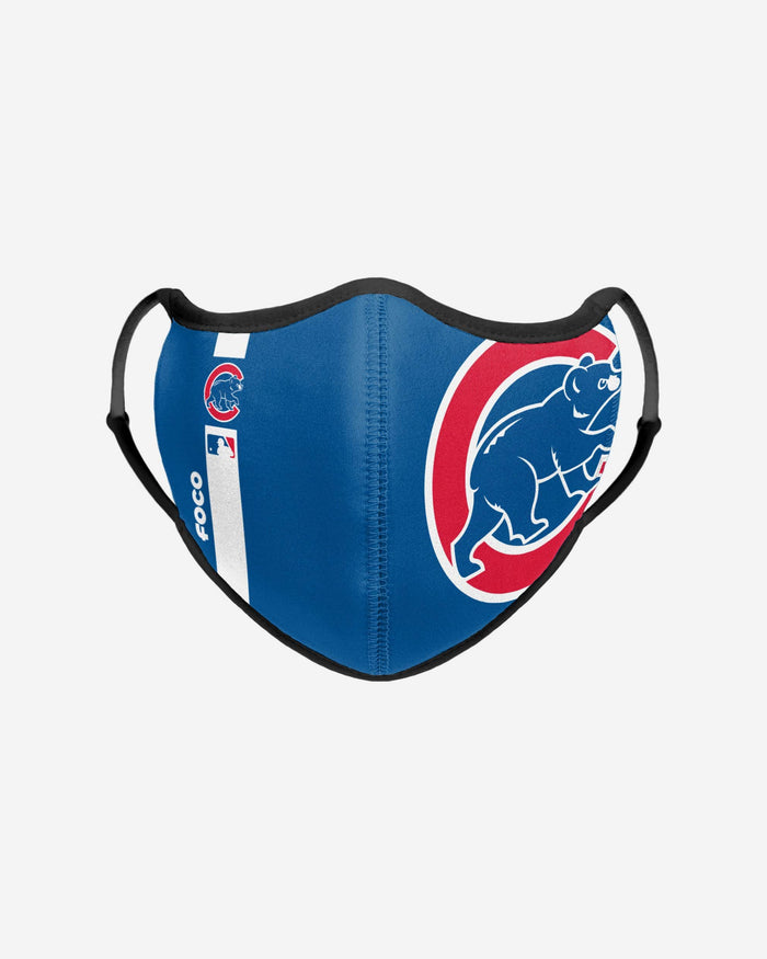 Chicago Cubs On-Field Adjustable Blue Sport Face Cover FOCO - FOCO.com