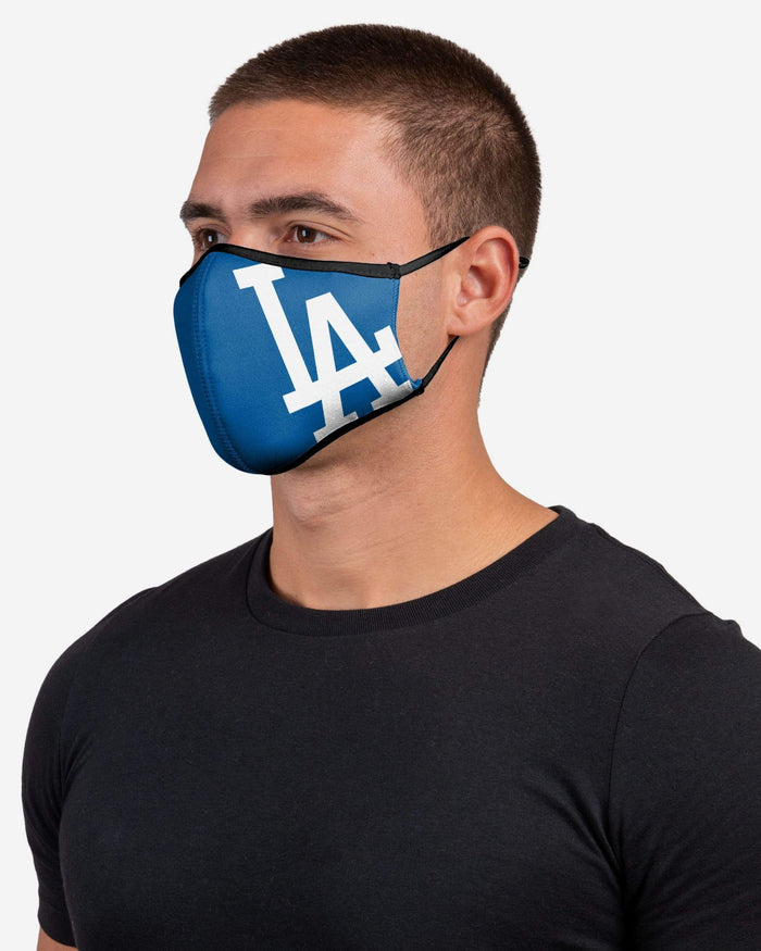 Los Angeles Dodgers On-Field Adjustable Blue Sport Face Cover FOCO - FOCO.com