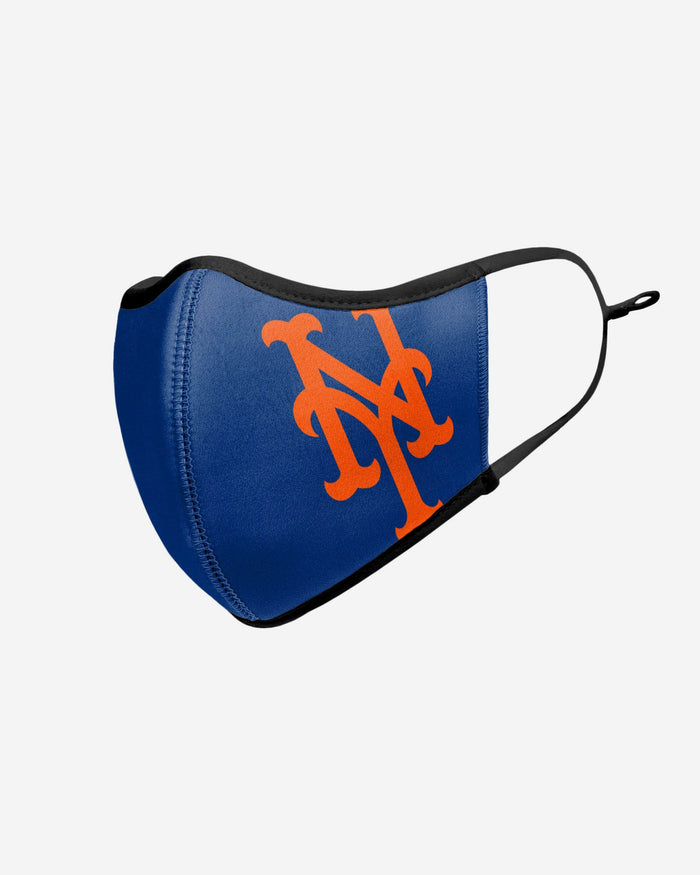 New York Mets On-Field Adjustable Blue & Orange Sport Face Cover FOCO - FOCO.com