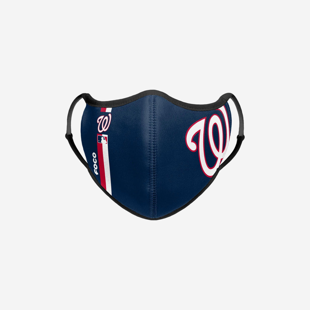 Washington Nationals On-Field Adjustable Blue Sport Face Cover FOCO - FOCO.com