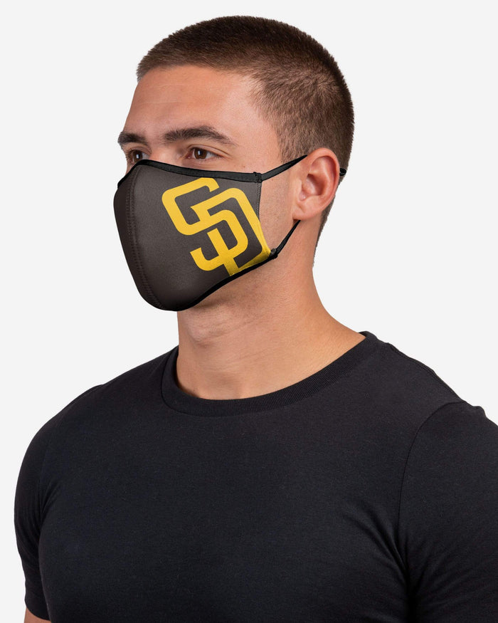 San Diego Padres On-Field Adjustable Brown Sport Face Cover FOCO - FOCO.com