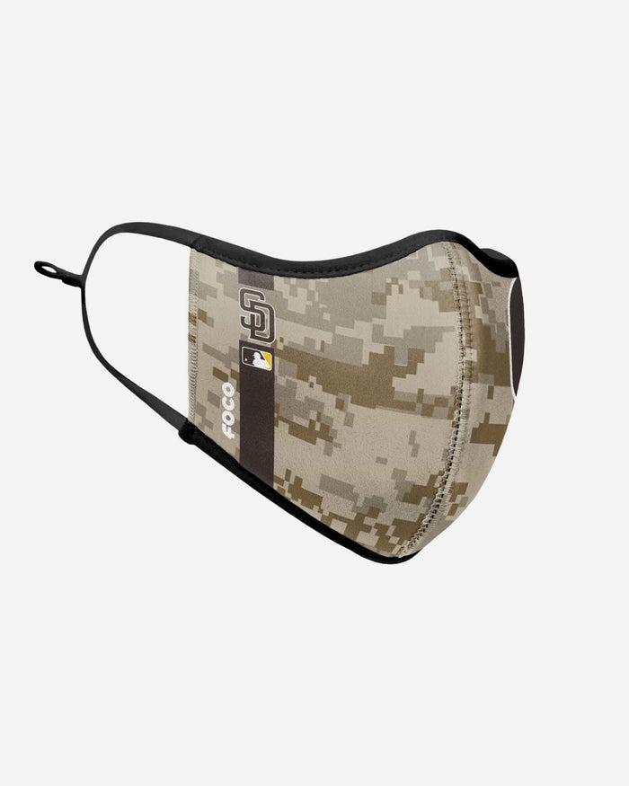 San Diego Padres On-Field Adjustable Camo Sand Sport Face Cover FOCO - FOCO.com