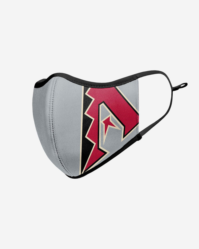 Arizona Diamondbacks On-Field Adjustable Gray Sport Face Cover FOCO - FOCO.com