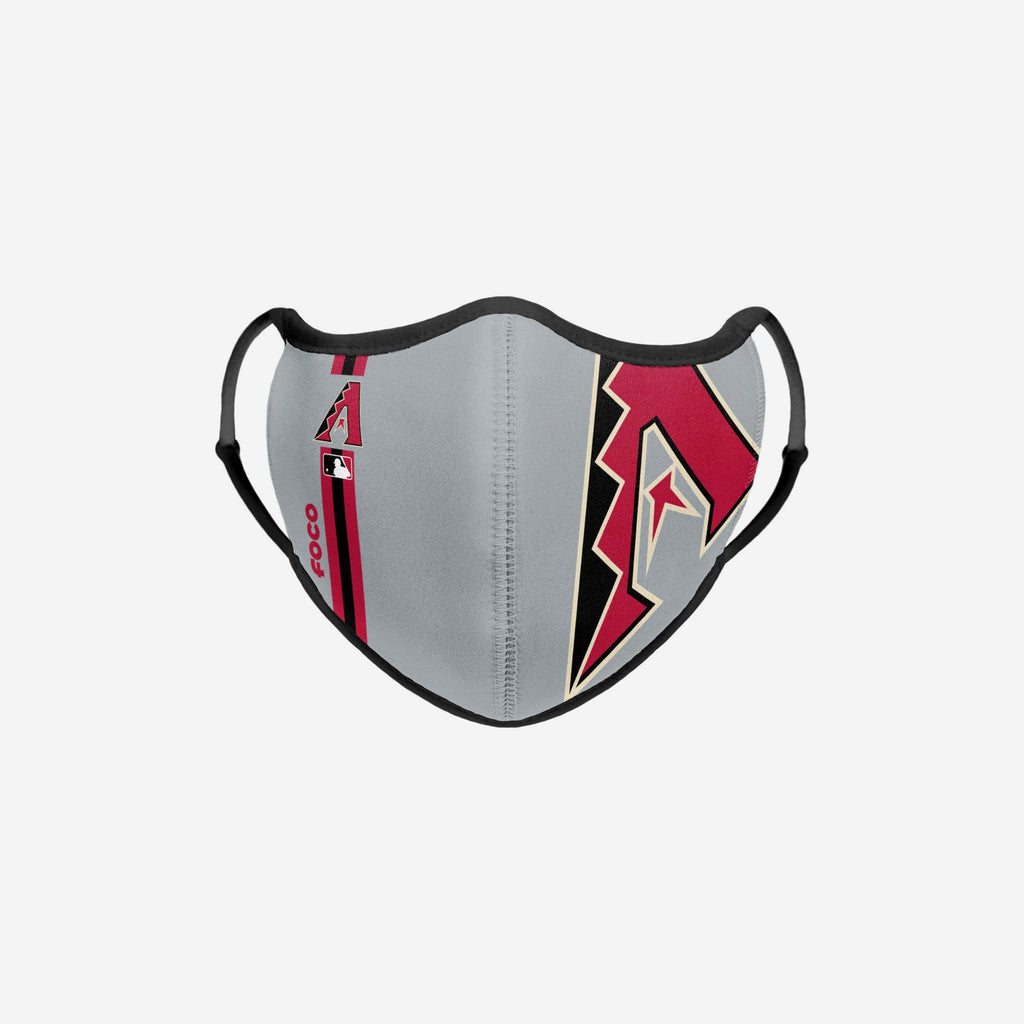 Arizona Diamondbacks On-Field Adjustable Gray Sport Face Cover FOCO - FOCO.com