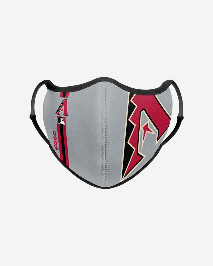 Arizona Diamondbacks On-Field Adjustable Gray Sport Face Cover FOCO - FOCO.com