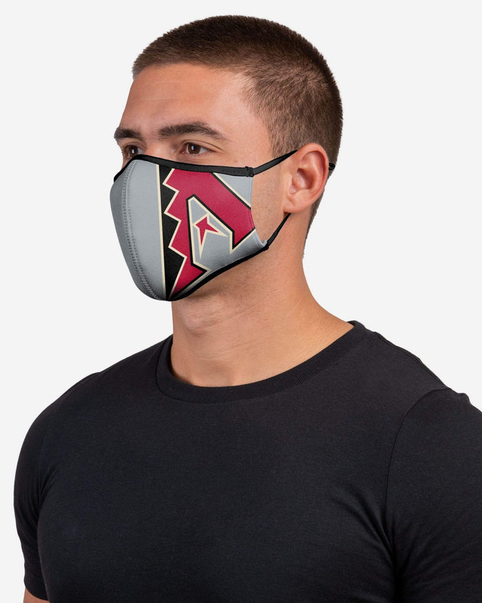 Arizona Diamondbacks On-Field Adjustable Gray Sport Face Cover FOCO - FOCO.com